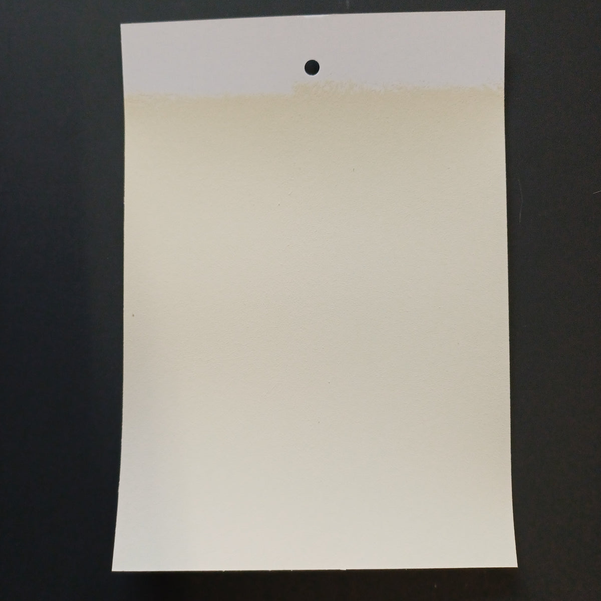 Beige - Handgestrichenes Farbmuster